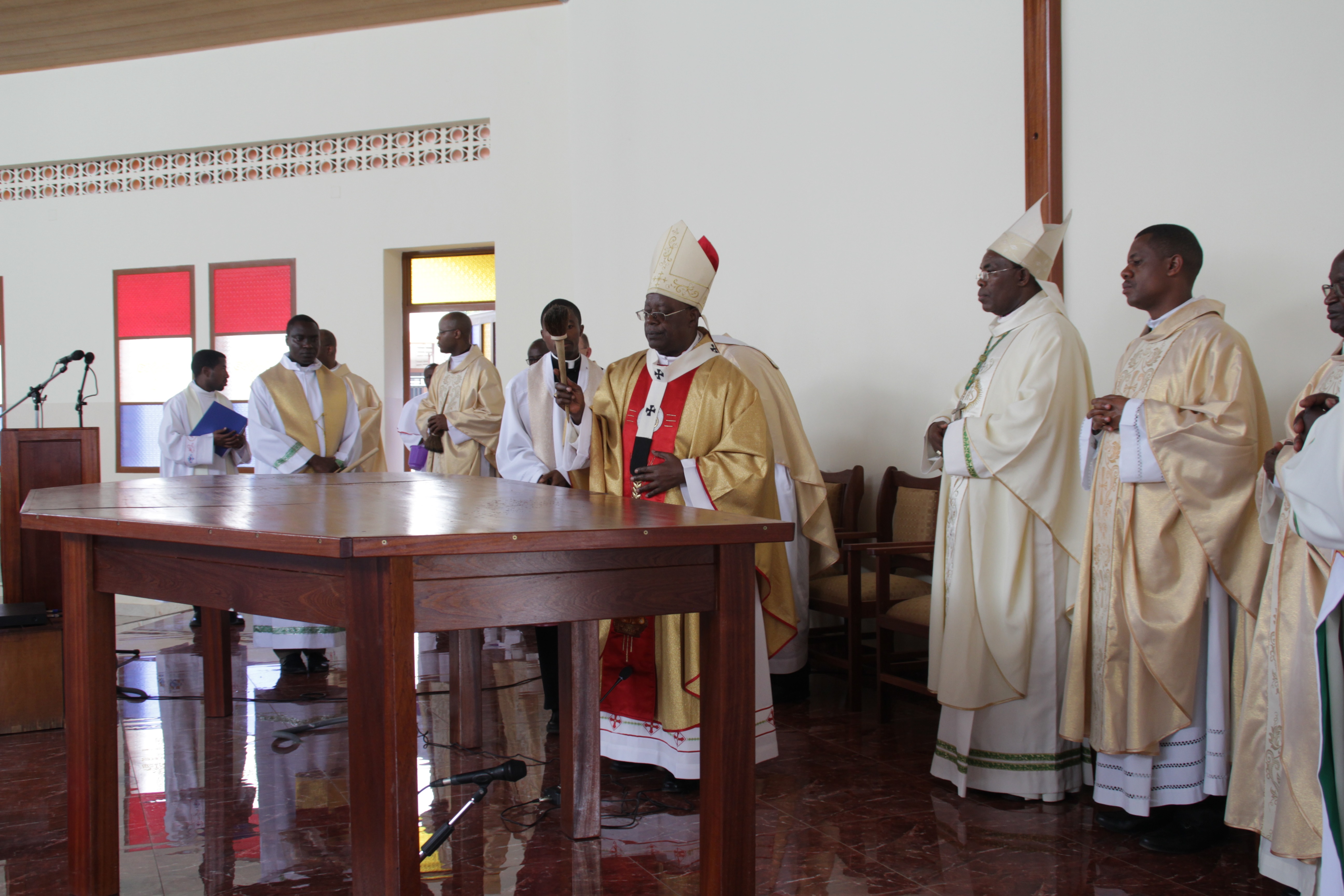 Rwanda La consécration de l’église « Marie Auxiliatrice » de